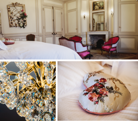 3 images de la suite nuptiale